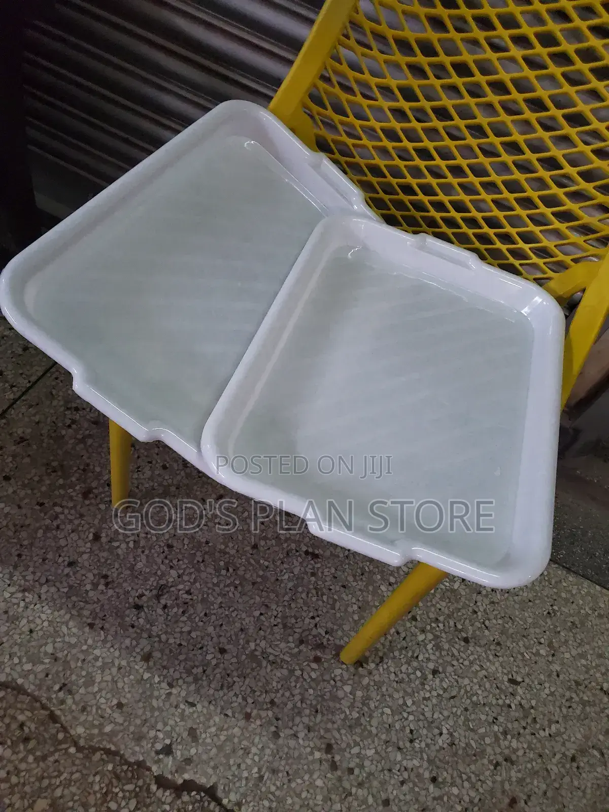 Plastic Serving Trays White