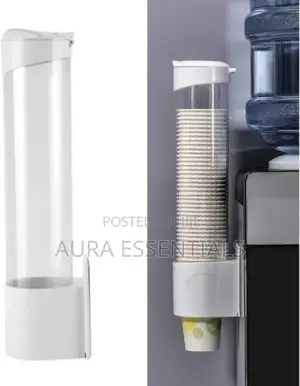 Transparent Plastic Cup Dispenser Disposable