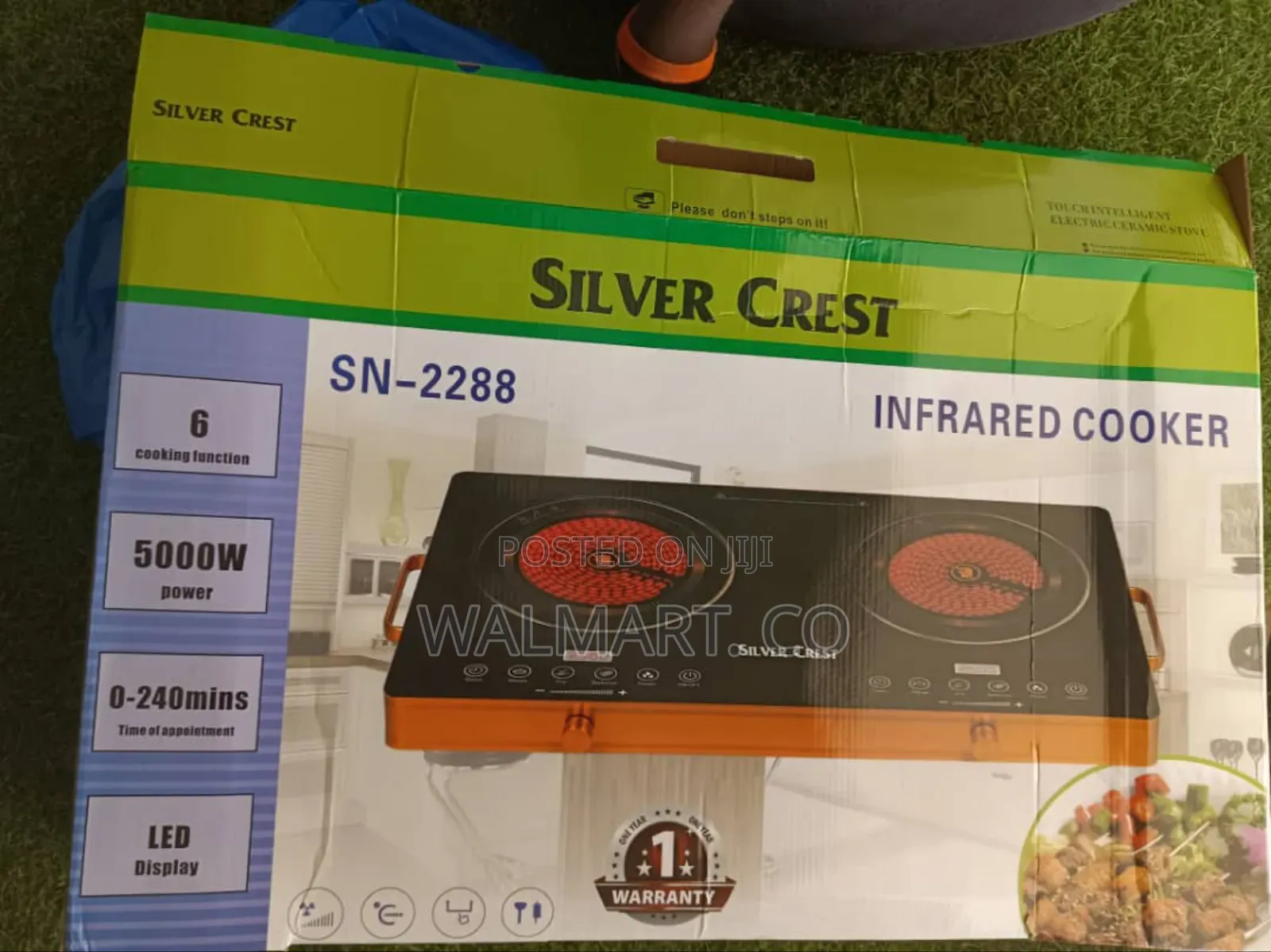 Silver Crest Infrared Cooker