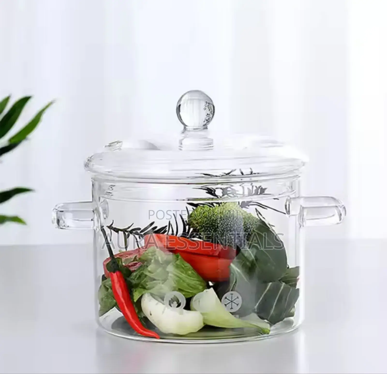 Boxweer Glass Cooking Pot