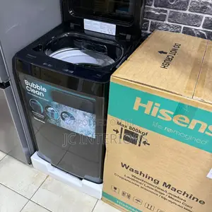 Hisense 9kg Top Loader Washing Machine at Only 955,000/=