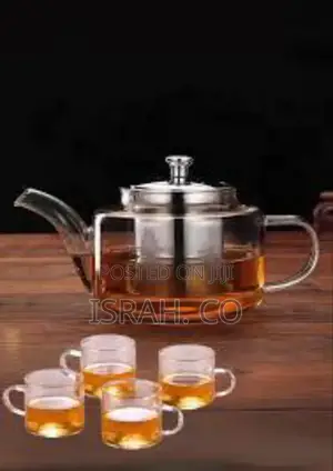 600ml High Borosilicate Glass Pot