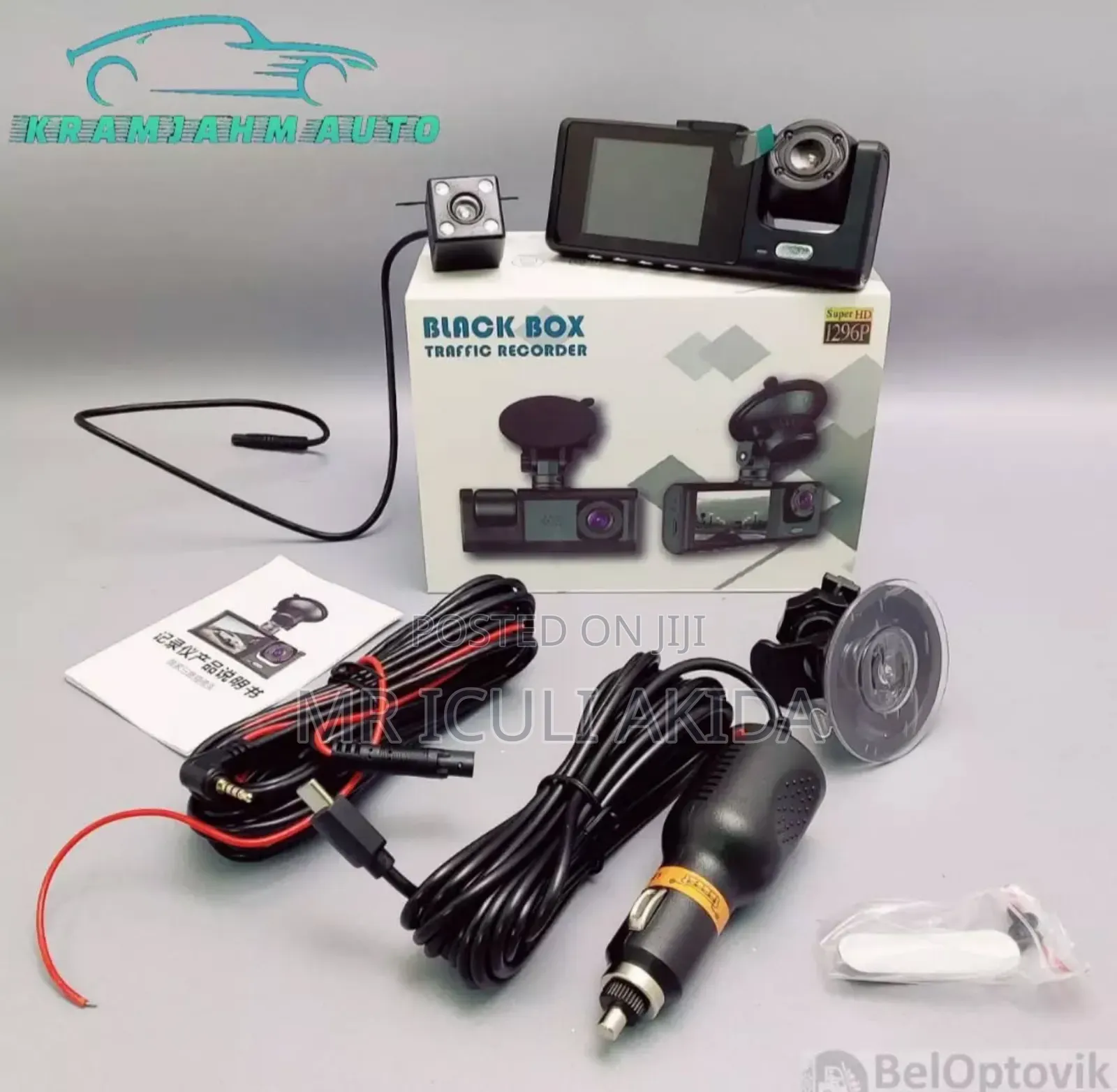 Black Box Internal,Front,Reverse Dash Cam Traffic Recorder