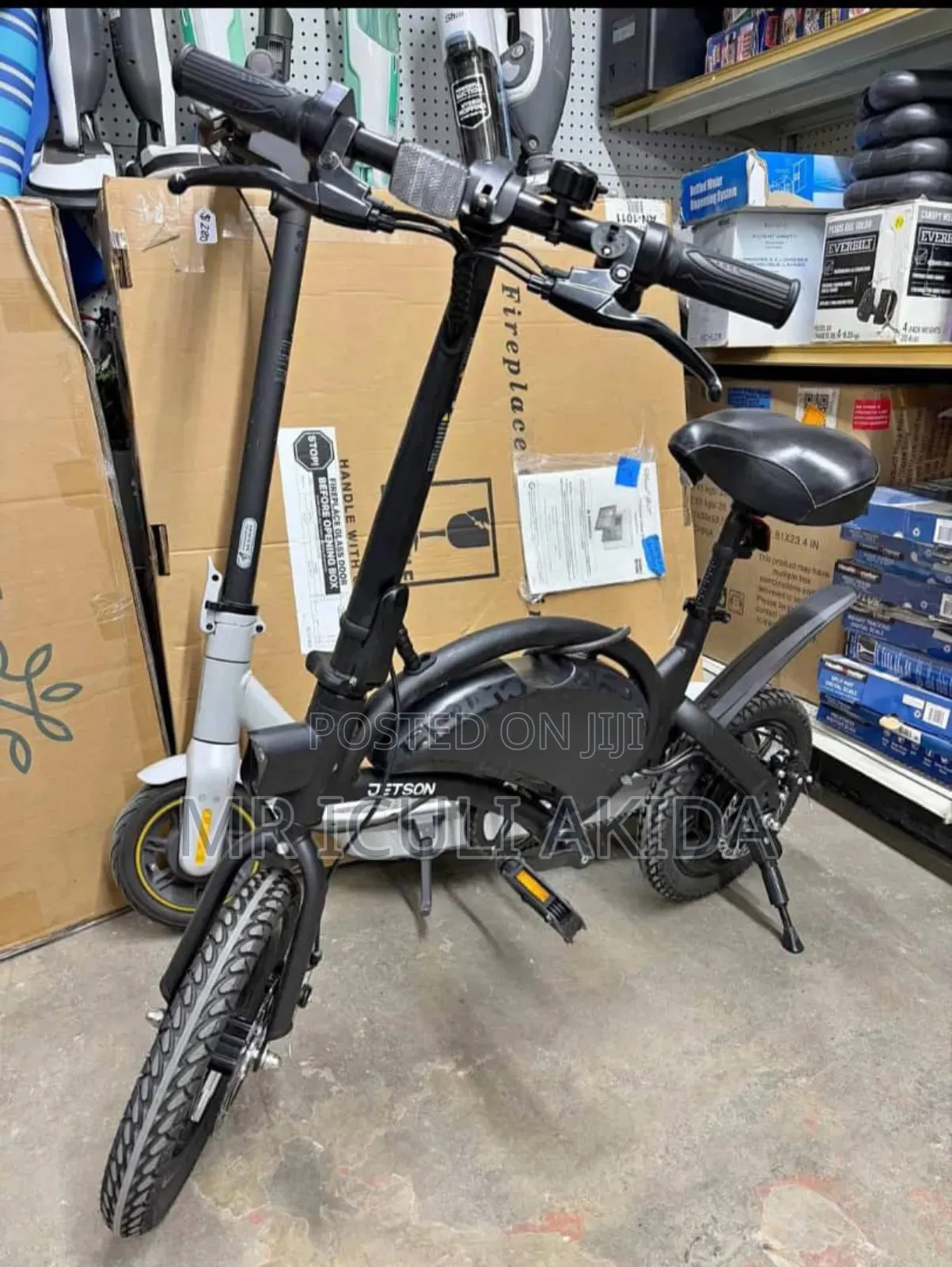 Jetson Bolt Pro 40km Operation Electric Bike Motor Disk 16"