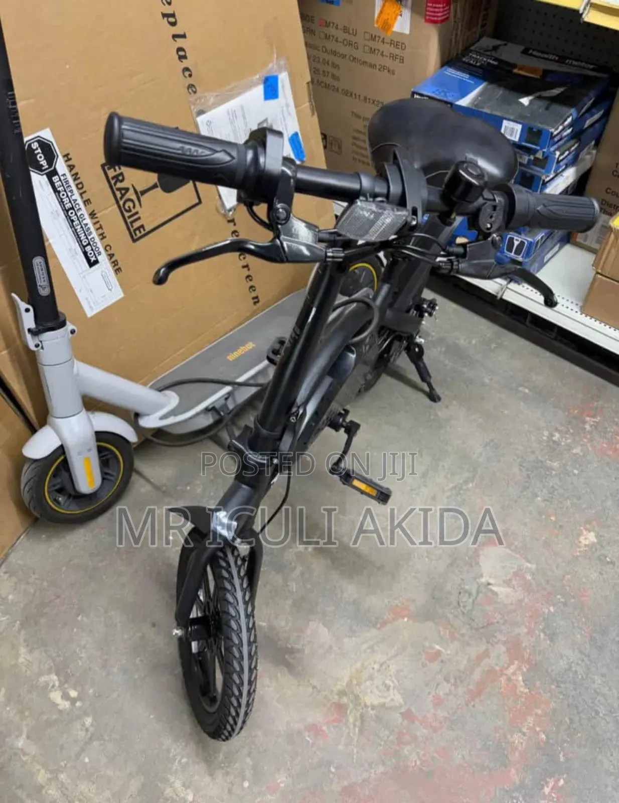 Jetson Bolt Pro 40km Operation Electric Bike Motor Disk 16"