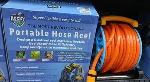 25meters Portable Hose Reel WTH 1⁄2" Hose Pipe Sprinkler
