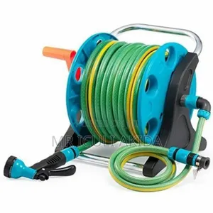 15meters Portable Hose Reel WTH 1⁄2" Hose Pipe Sprinkler