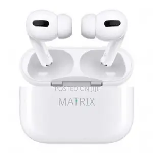 2 in 1 Headsets Bluetooth TWS and Smart Watch- Black/White