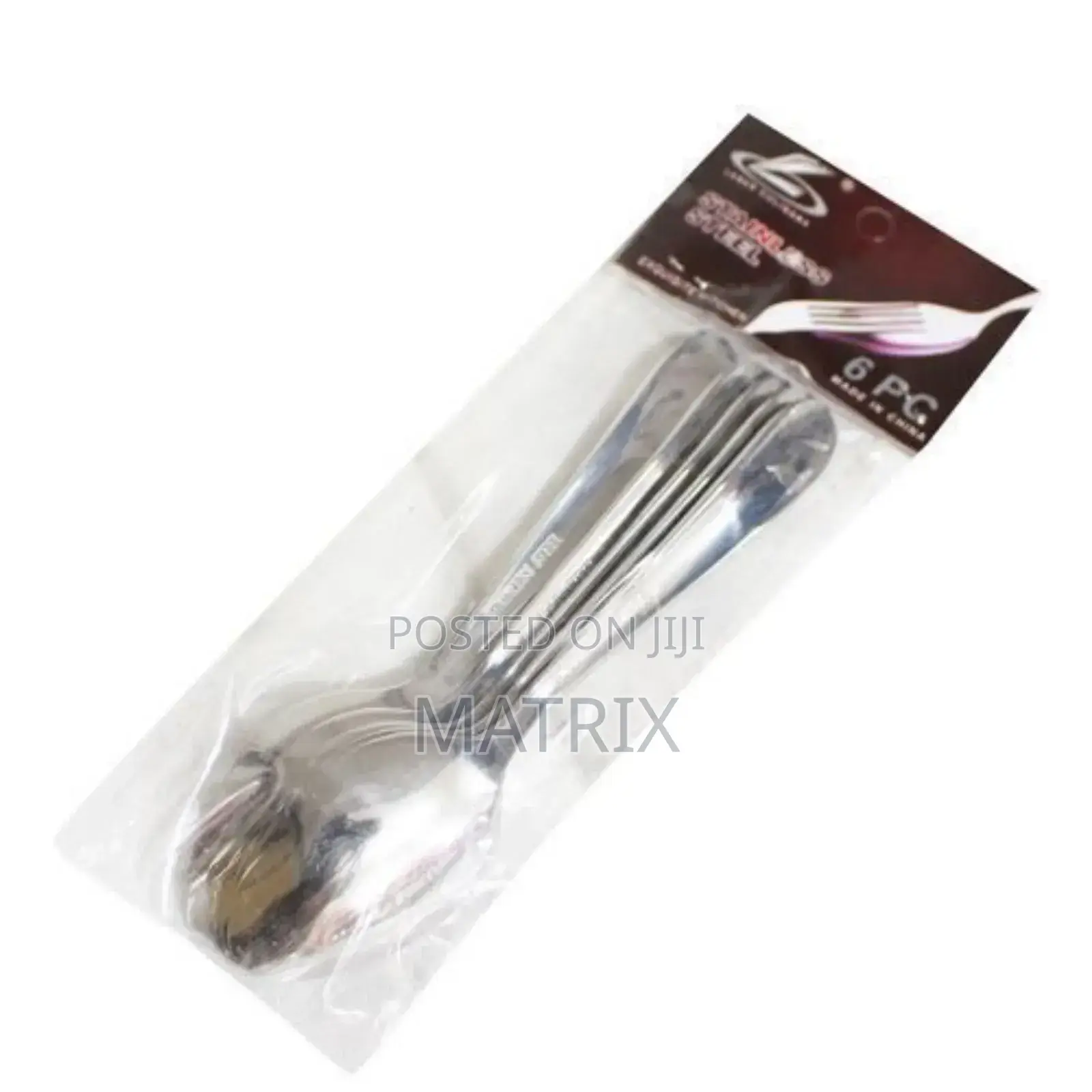 Stainless Steel Tea Spoons 6pcs - Silver