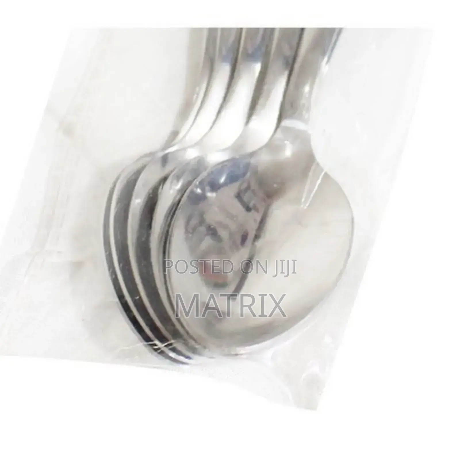 Stainless Steel Tea Spoons 6pcs - Silver