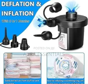 Premium Electric Air Mattress Pump