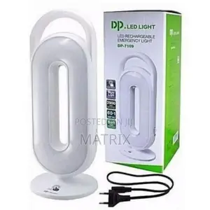 Dp Rechargeable Emergency Light - White