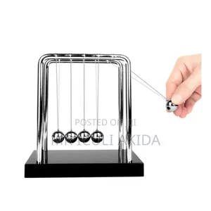 Desktop Swinging Newton's Pendulum Cradle Decorative Balls