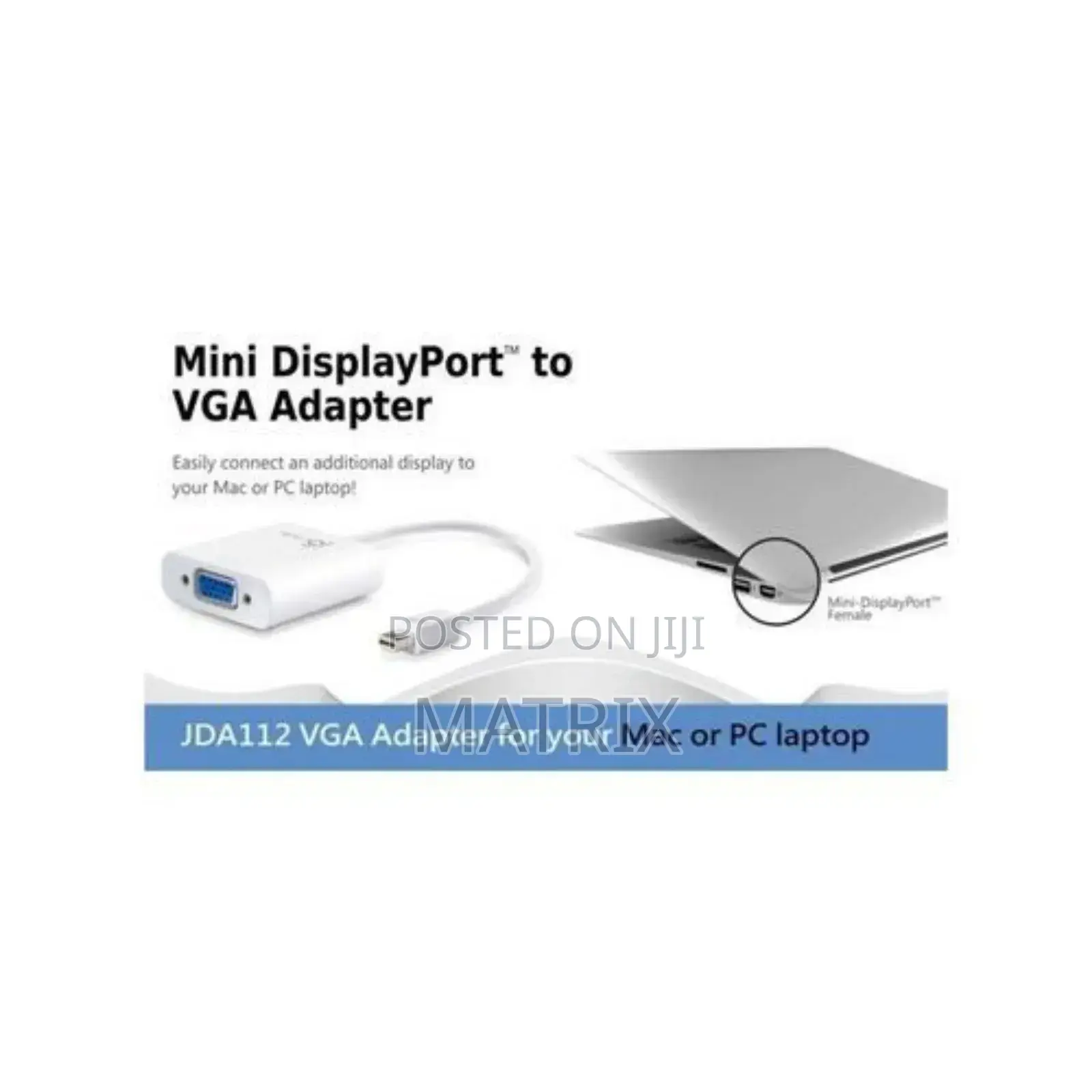 Mini Displayport to Vga Adapter