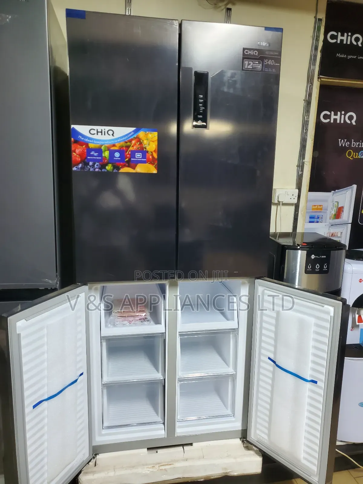 540l Chiq Refrigerator 4 Doors
