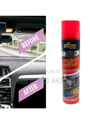 Shield Sheen Vinyl, Plastic,Rubber Car Surface Cleaner