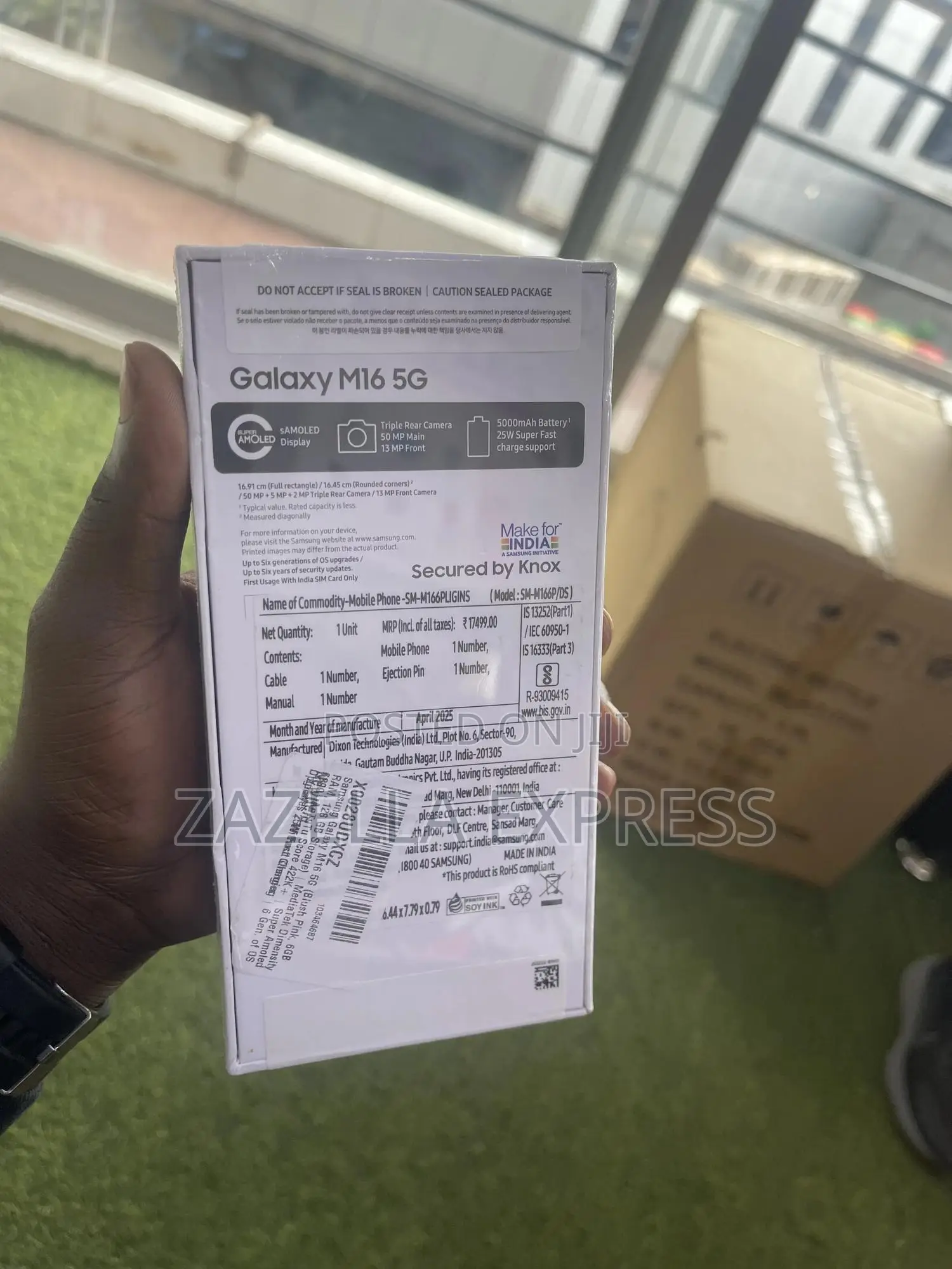 New Samsung Galaxy M16 128 GB White
