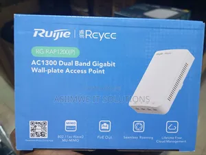 Dual Band Gigabit Wall Plate Acces Point