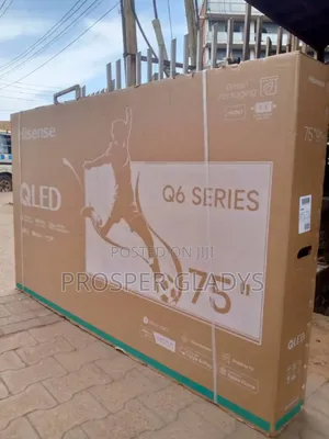 75 Qled Smart Digital Flat Screen Flameless.