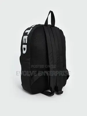 Printed Black Men's Backpack