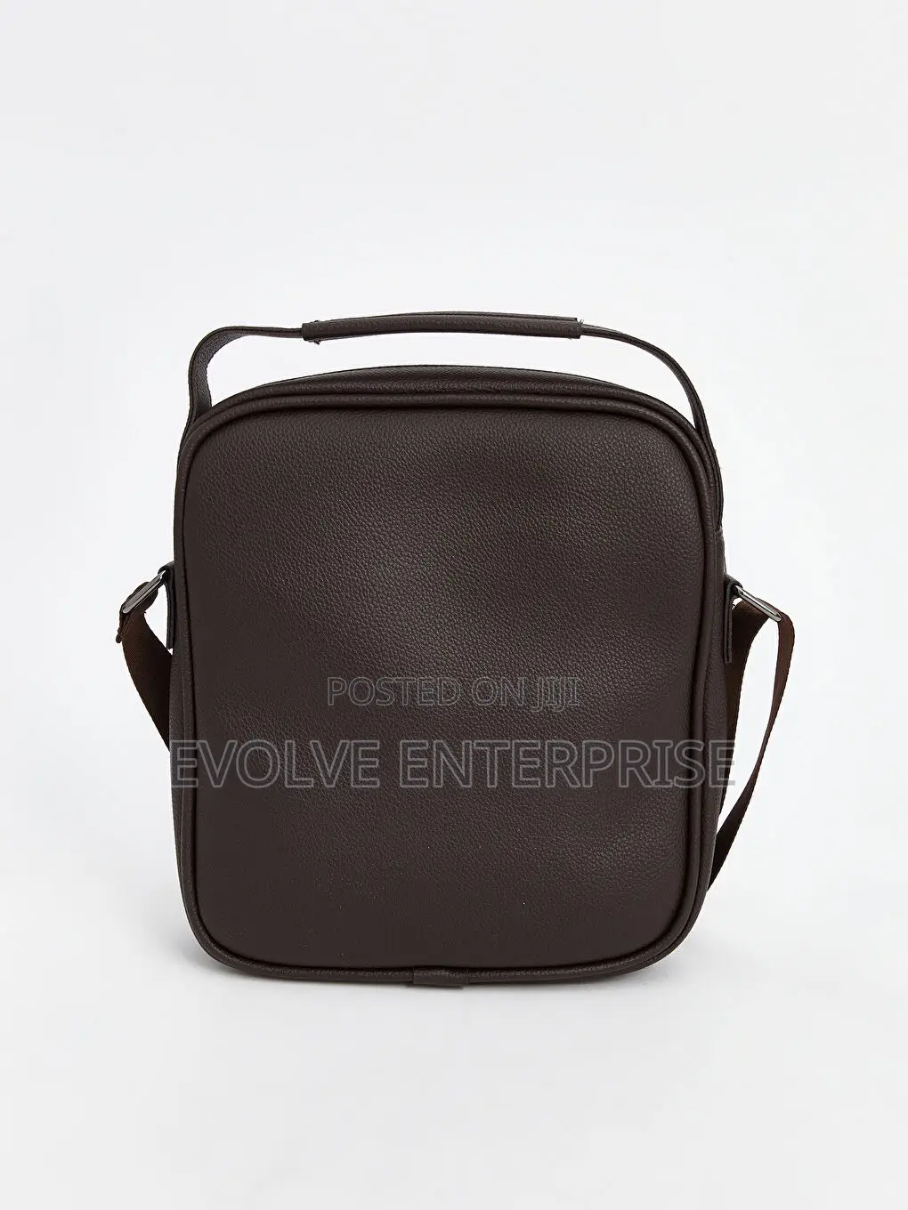 Faux Leather Men's Shoulder Bag