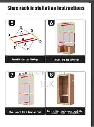 Portable Fabric Wardrobe