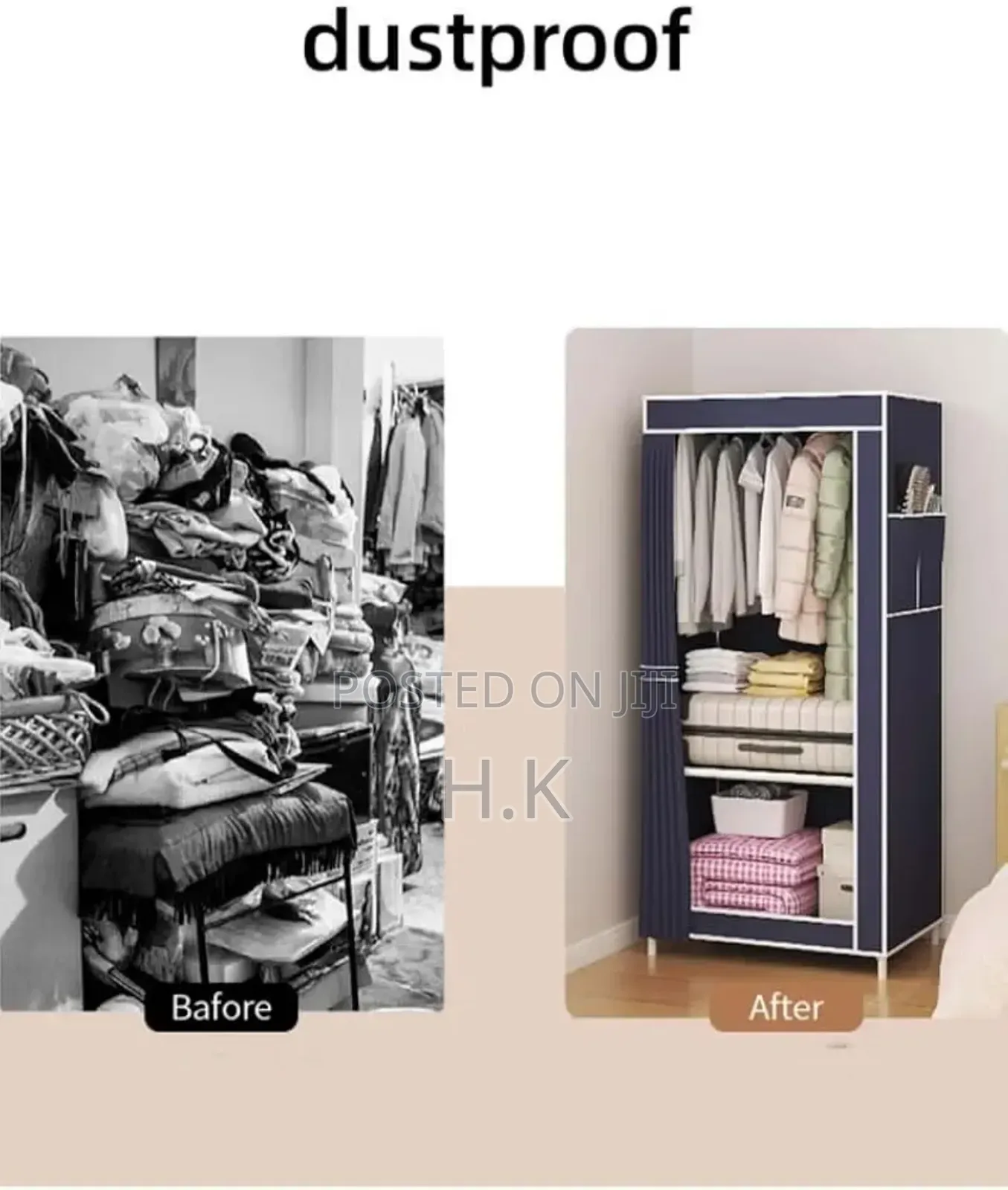 Portable Fabric Wardrobe