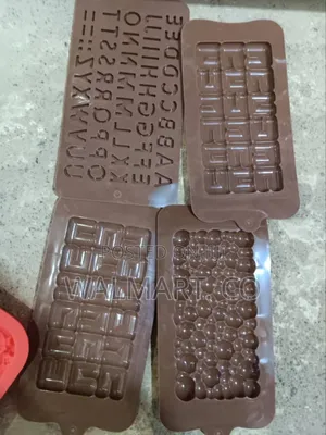 Silicone Alphabet Letters Chocolate Molds