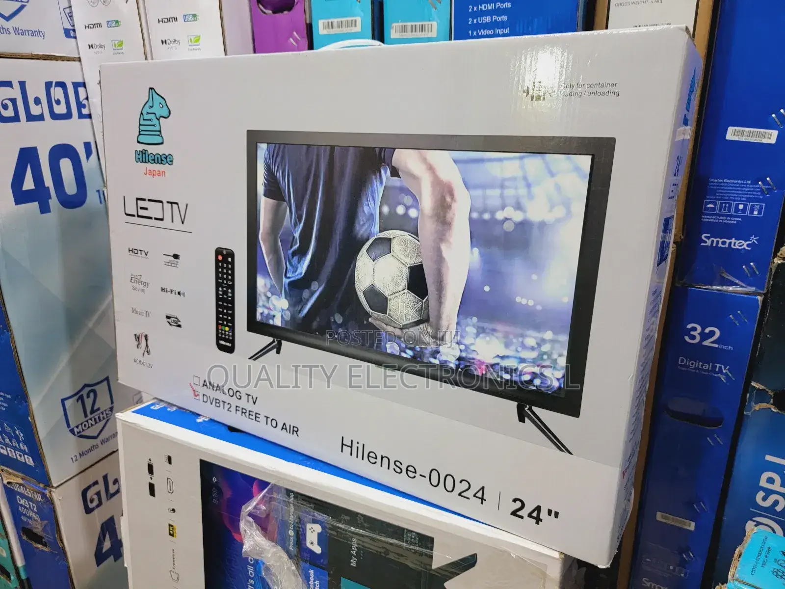 Hilense 24" Flatscreen Digital