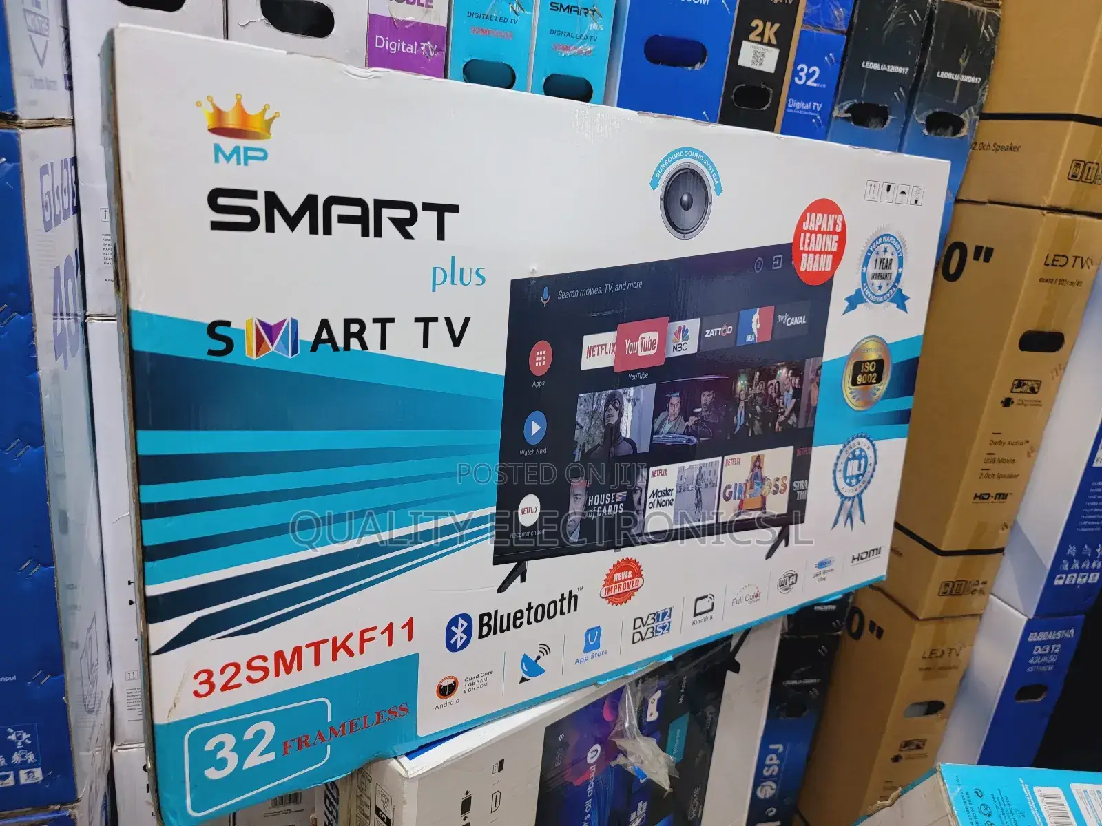 Smartplus 32" Smart TV With Bluetooth
