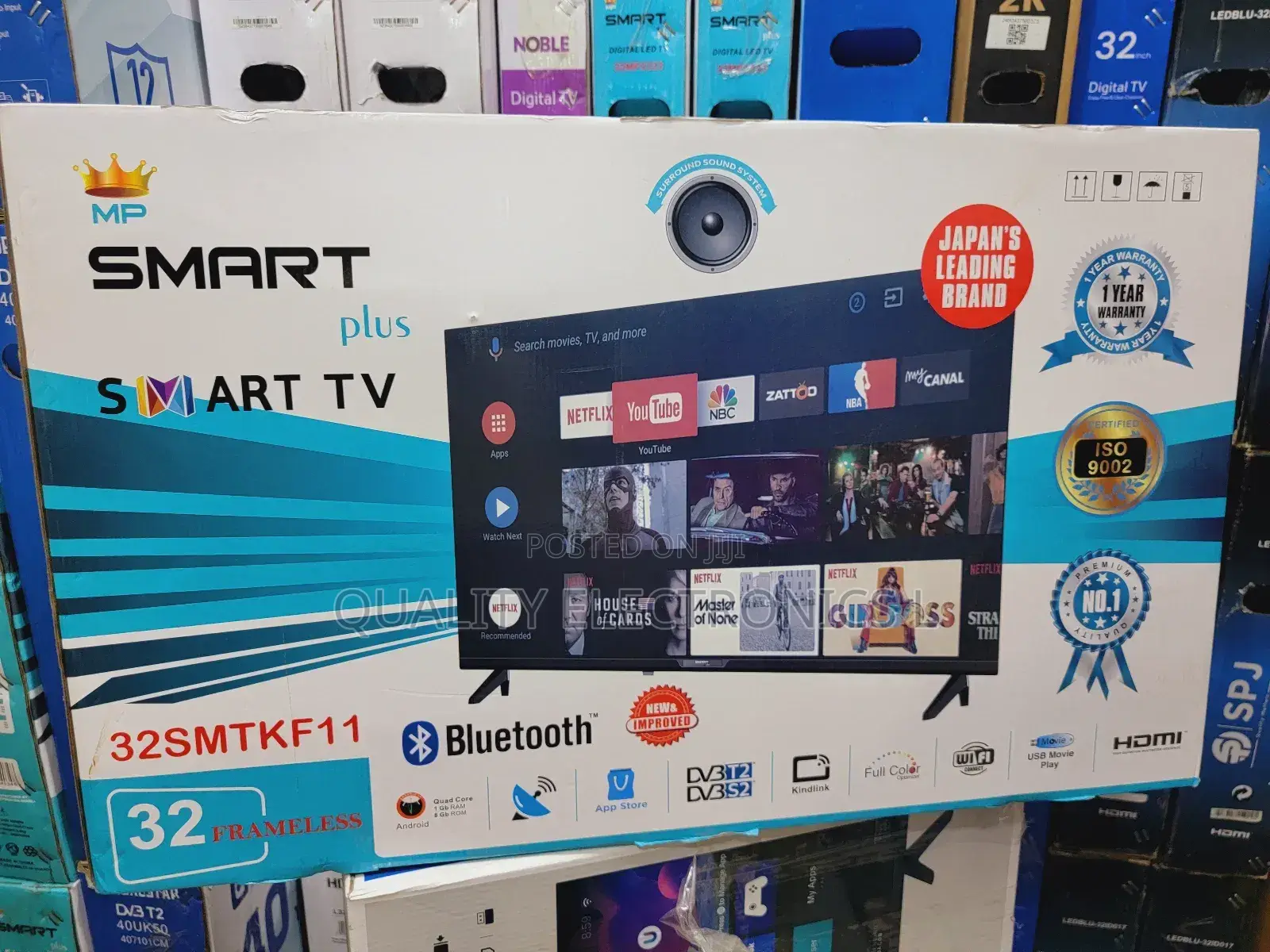 Smartplus 32" Smart TV With Bluetooth