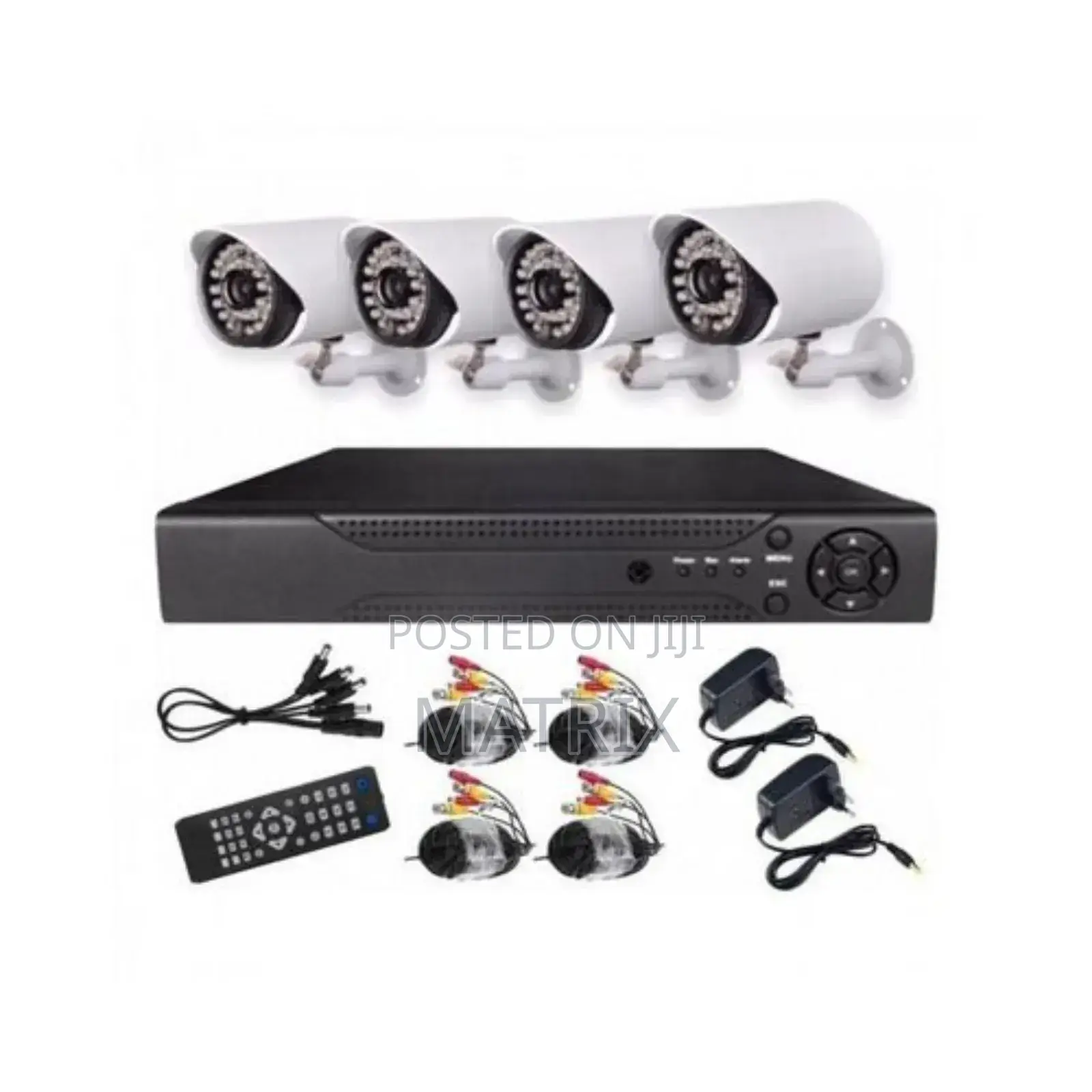 CCTV Kit 4 Security Cameras Plus DVR 1080p Full Hd