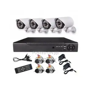 CCTV Kit 4 Security Cameras Plus DVR 1080p Full Hd