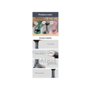 Sokany Portable Foldable Handheld/ Hand Held Garment Steamer