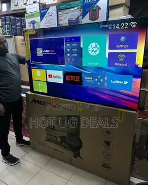Mewe 65 Inches Smart Android Uhd Led Frameless Bluetooth Tv