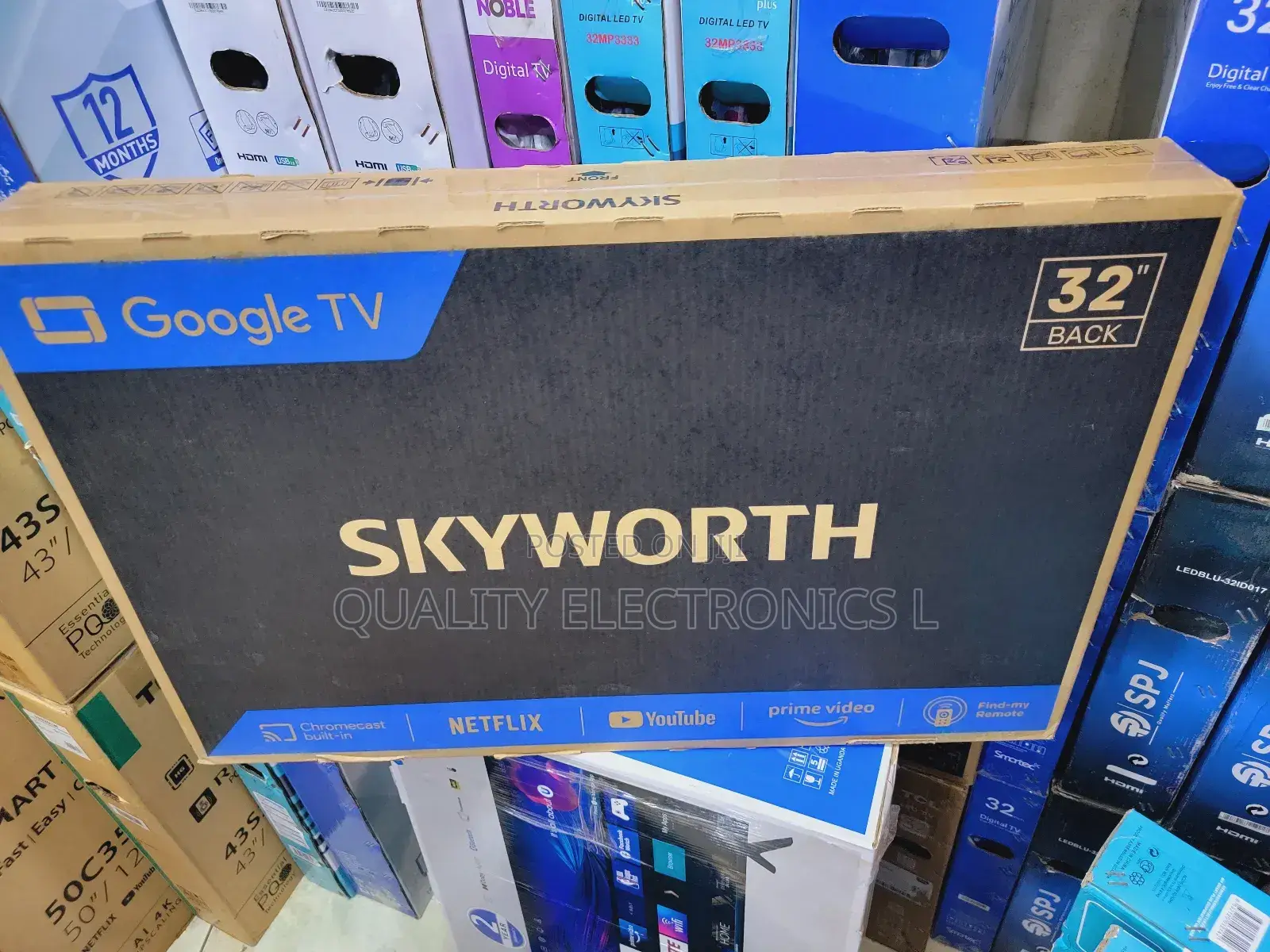 Skyworth 32" Smart Google Tv
