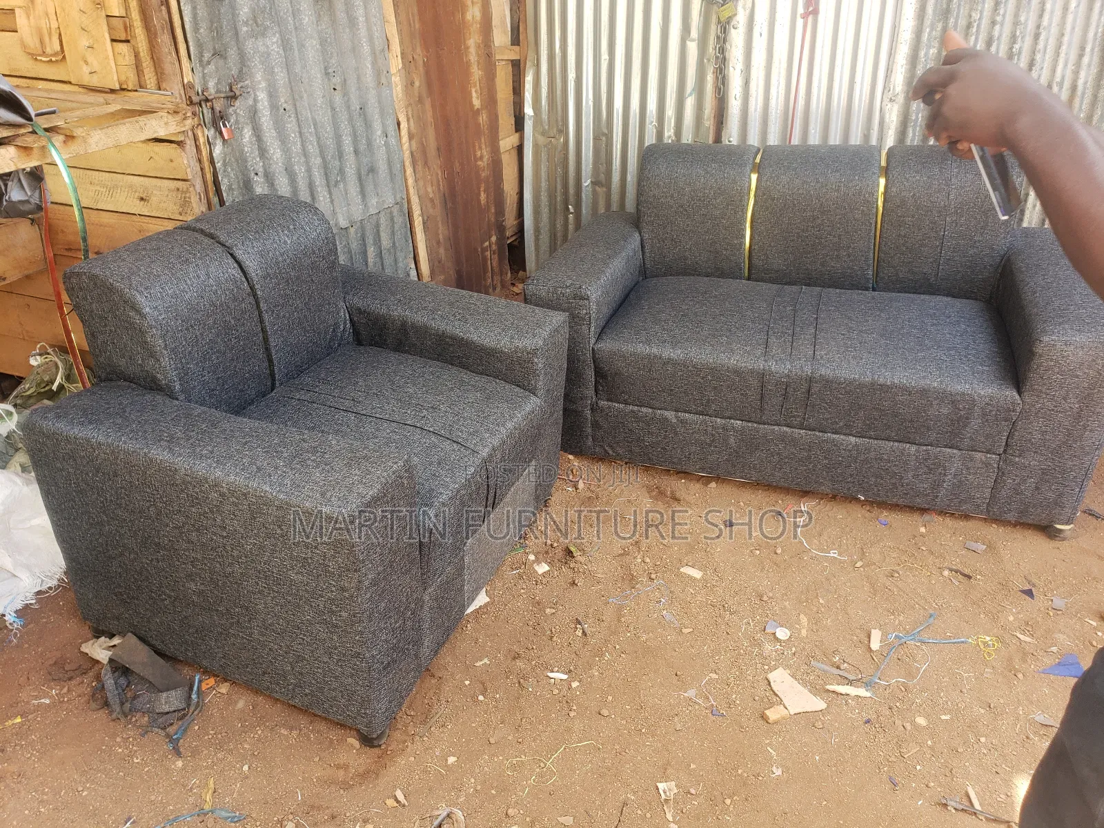 3 Seater Sofa Set Ready