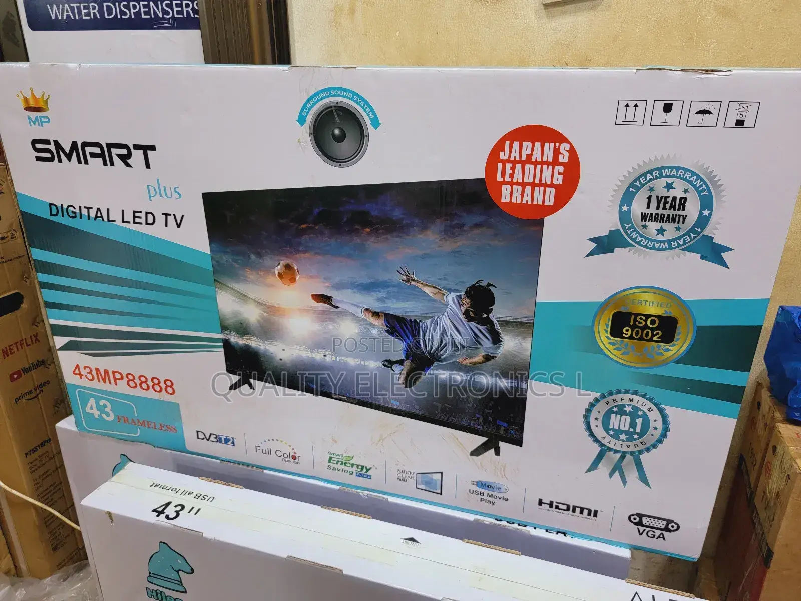 Smartplus 43" Hd Digital Led Flatscreens