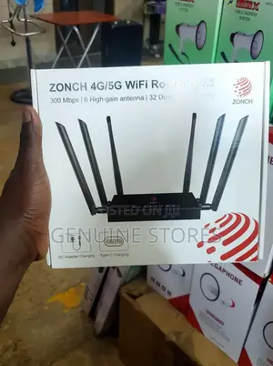 Zonch 5g Wifi Router Connecting Upto 32 Devices.