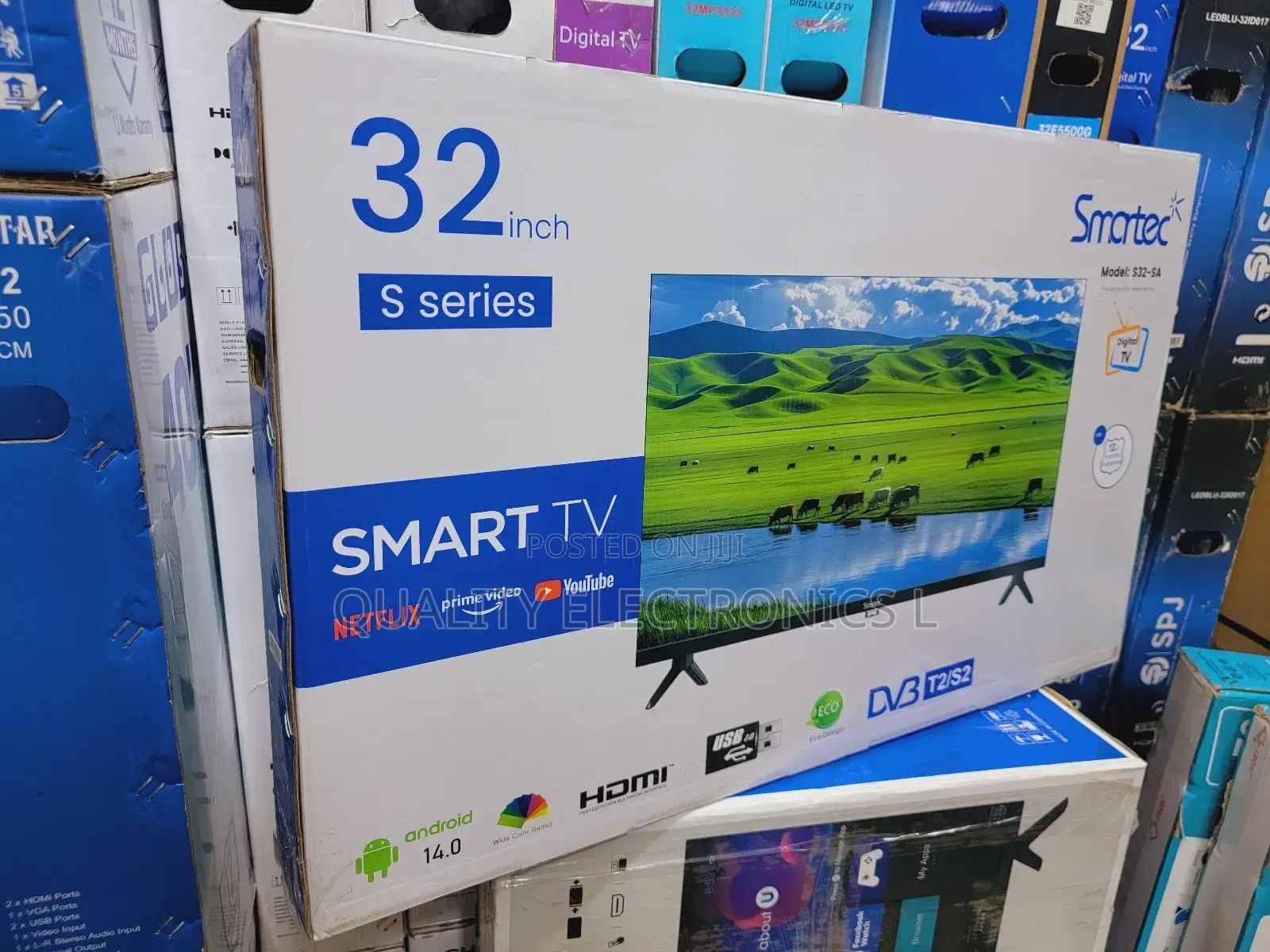 Smartec 32 Inches Smart Android Flatscreens