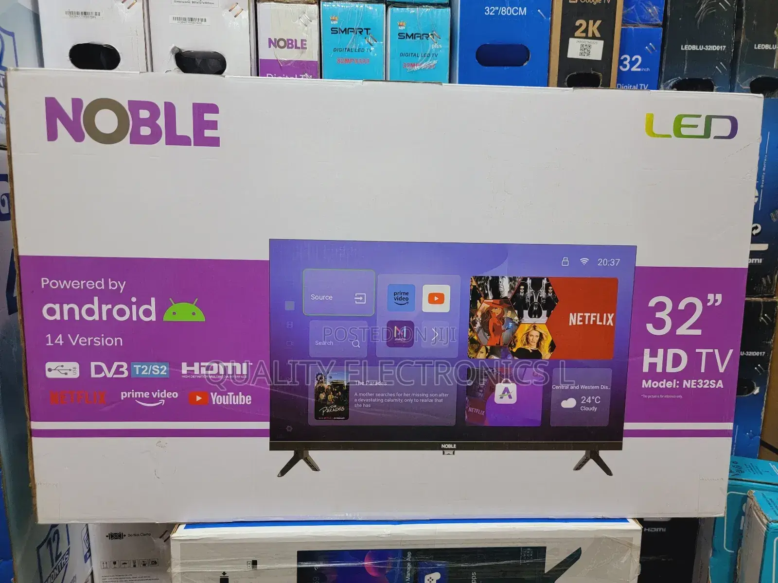 Noble 32 Inches Android Tv