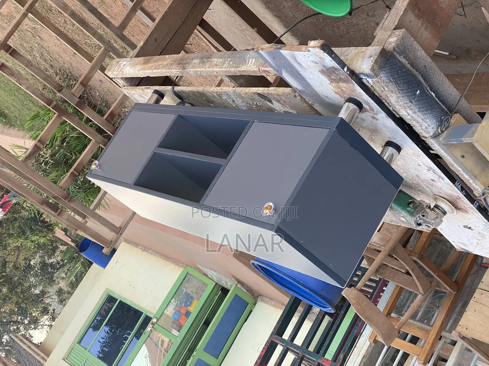 Tv Stand Silver Legs