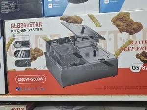 Globalstar Double Deep Fryer