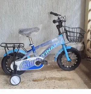 Kids Bicycle Of 12 Inches  (3 To 5) Years-multicolour
