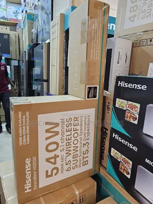 Hisense Hs5100 Soundbar | 5.1 Channel | 540w | Wireless Subw