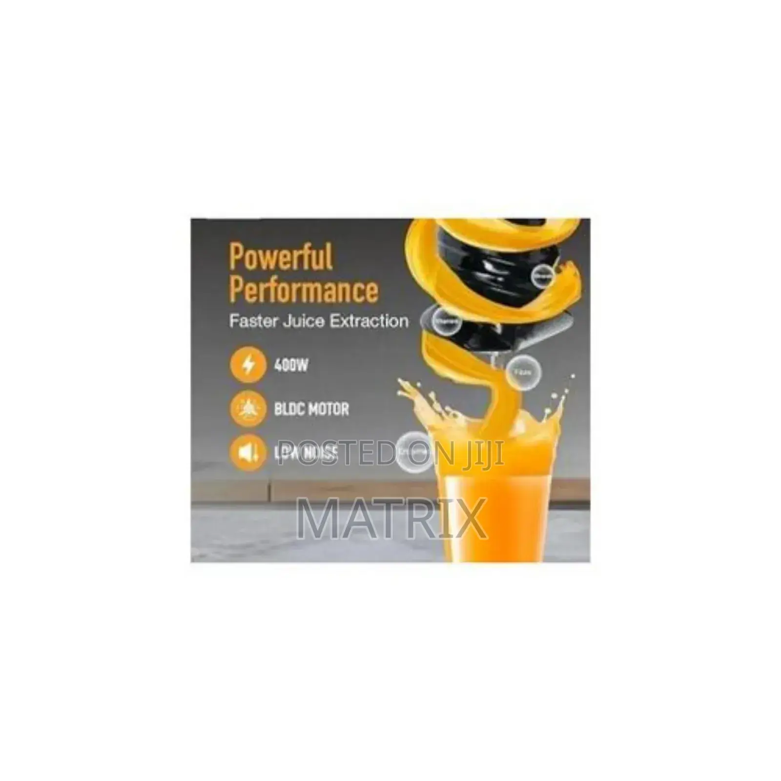 Hoffmans Multifunction Slow Juicer That Retains Nutrients