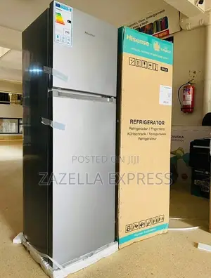 Hisense 200l Double-door Fridge Silver Colour (Defrost)