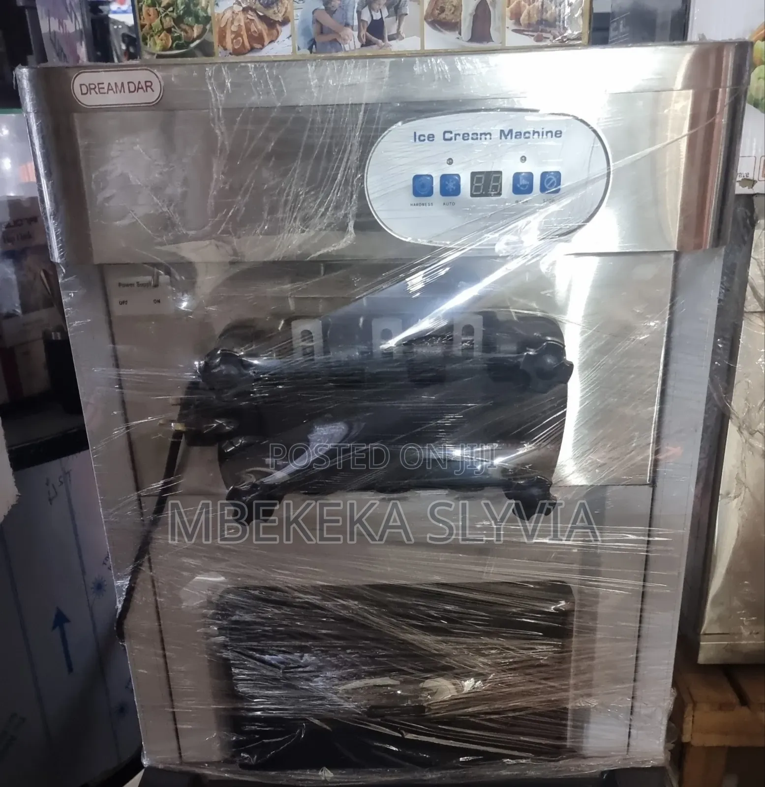 Commercial Ice Cream Machine Medium Size