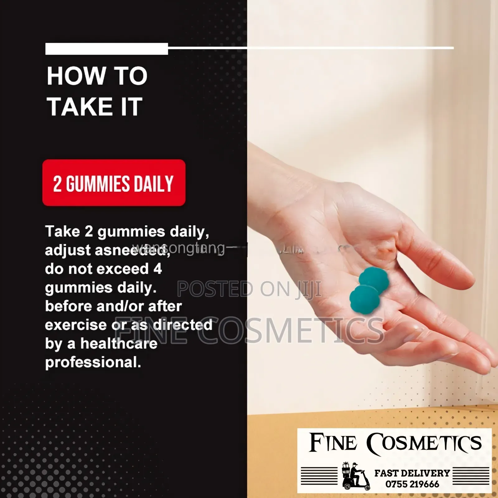 Weight Gain Gummies, Creatine Monohydrate Body Building (35)