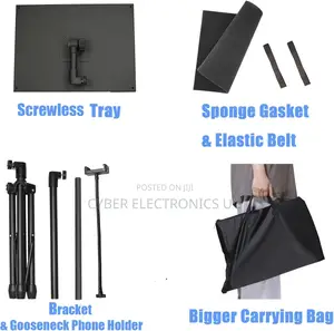 Universal Laptop Projector Tripod Stand With Phone Holder